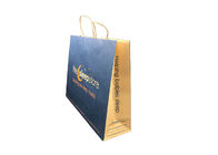 Sustainable Large Eco Paper Packaging , Square Bottom Paper Bag CE Certification