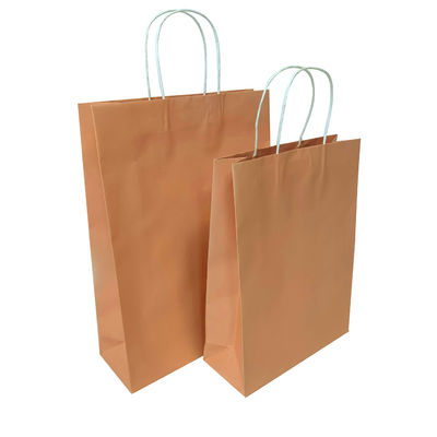 18 Colors Optional Solid Color Kraft Paper Bags Can be used Multiple Times Shopping Bags